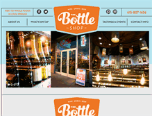 Tablet Screenshot of bottleshop-mcewen.com